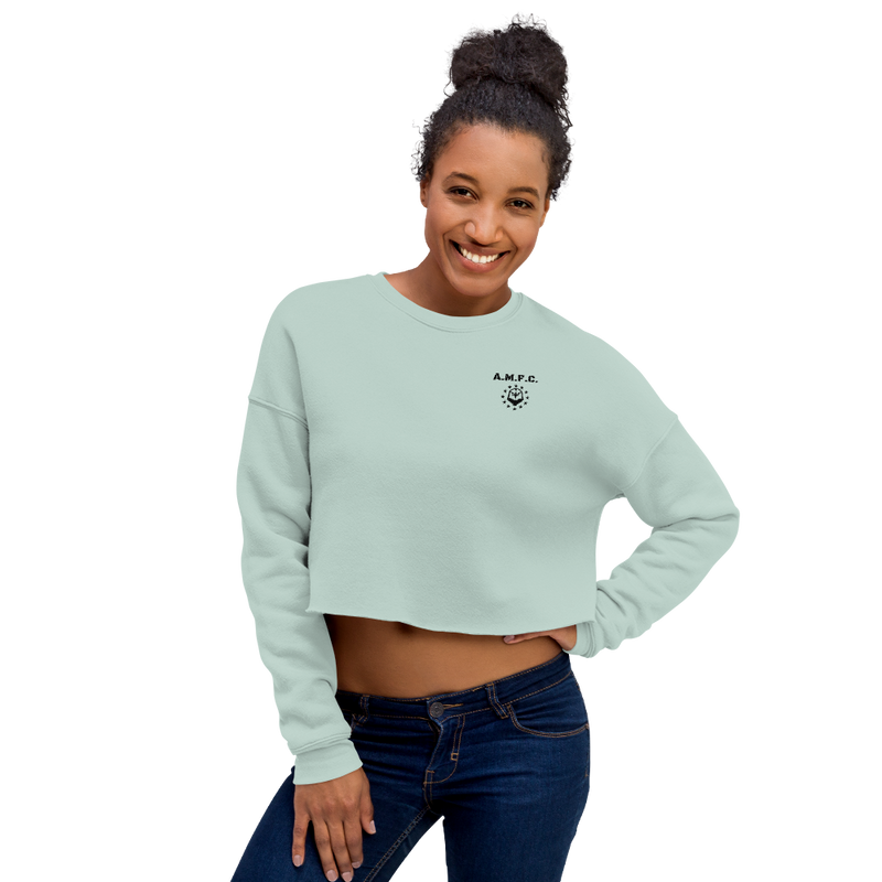 Cropped Crew AMFC (Mint Cream) American Fitness Culture