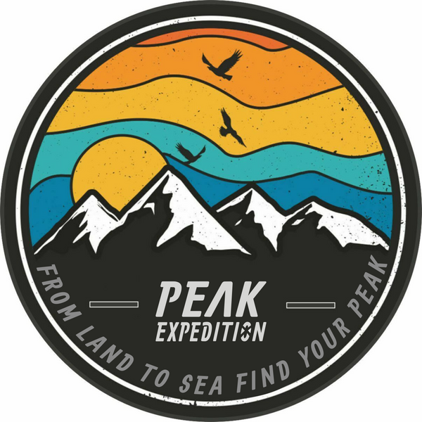 Peak Expedition Vinyl Sticker American Fitness Culture